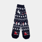 Calcetines Navideñas Unisex Árboles, Muñecos y Papá Noel