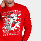 Sudadera Navideña Mickey Hombre Detalle