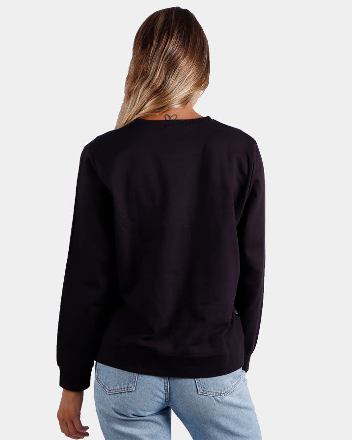 Sudadera Navideña Snow Tree Mujer Espalda