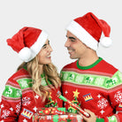 Gorro Navideño Santa Claus Suave y Gordito para Adultos Pareja