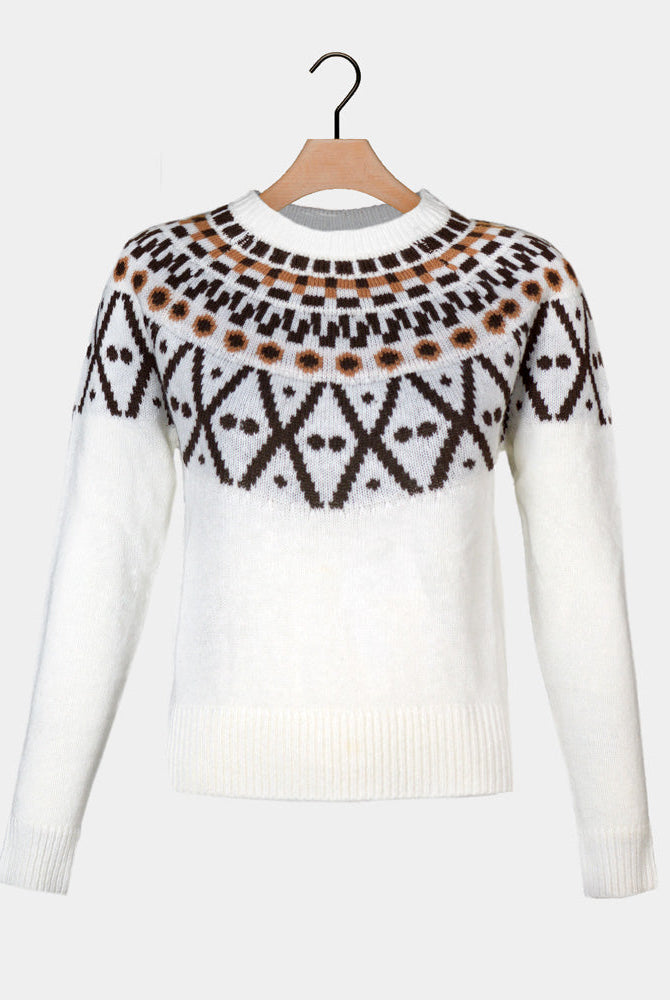 Suéter para Mujer de Lana Mohair Forest Black