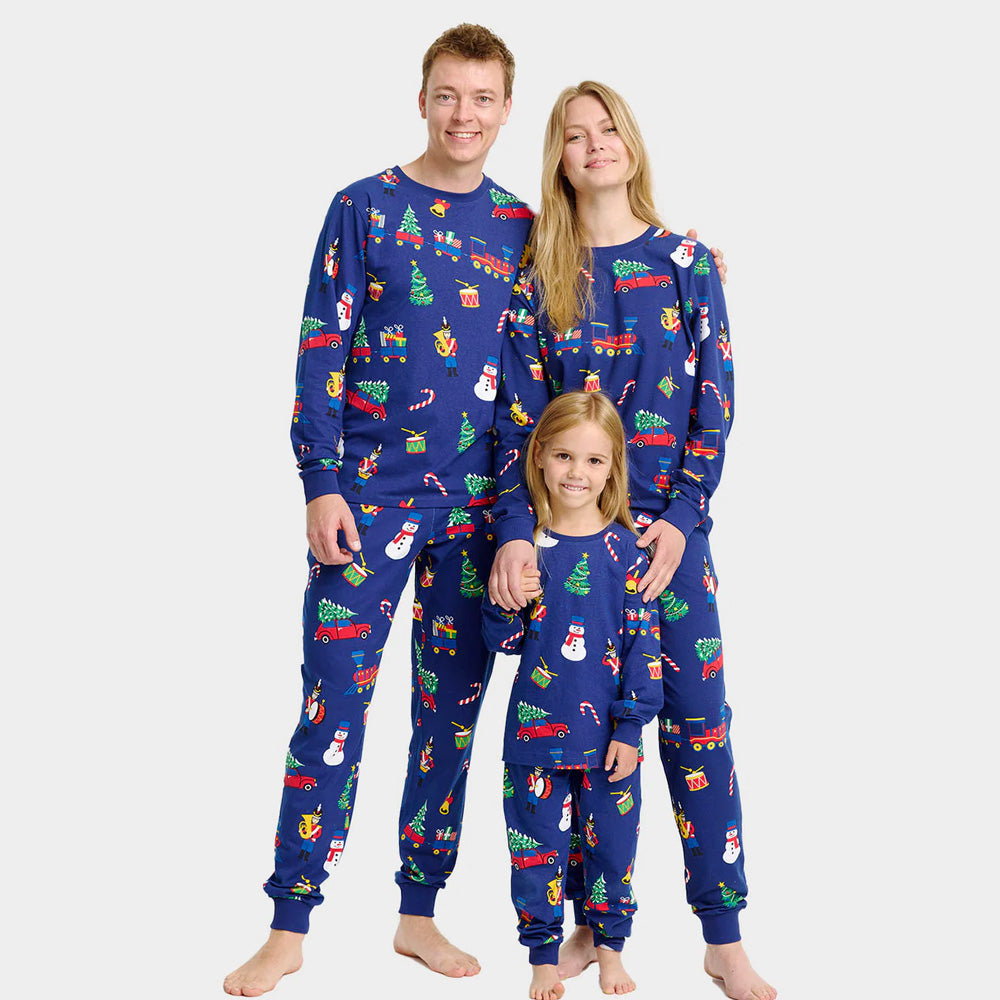 Pijama Navideña para Familia Juguetes Navideños
