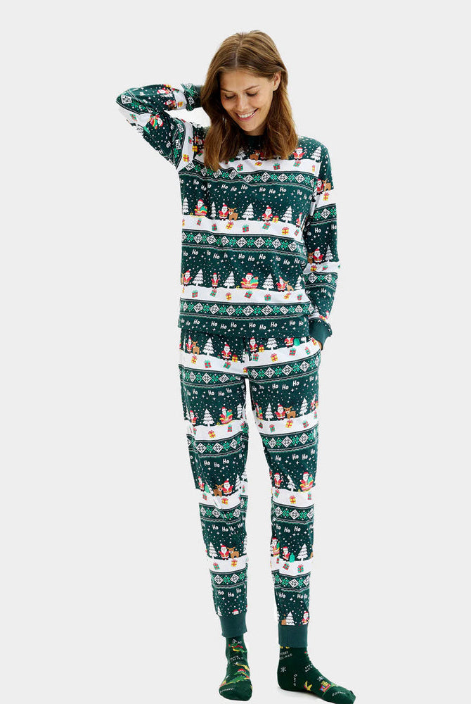 Pijama Navideña para Mujer Green Jolly Christmas