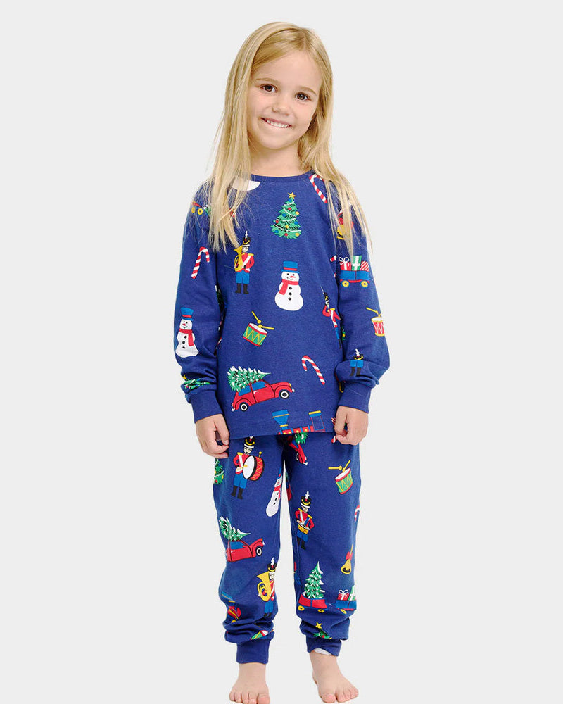 Pijama Navideña para Niños Juguetes Navideños