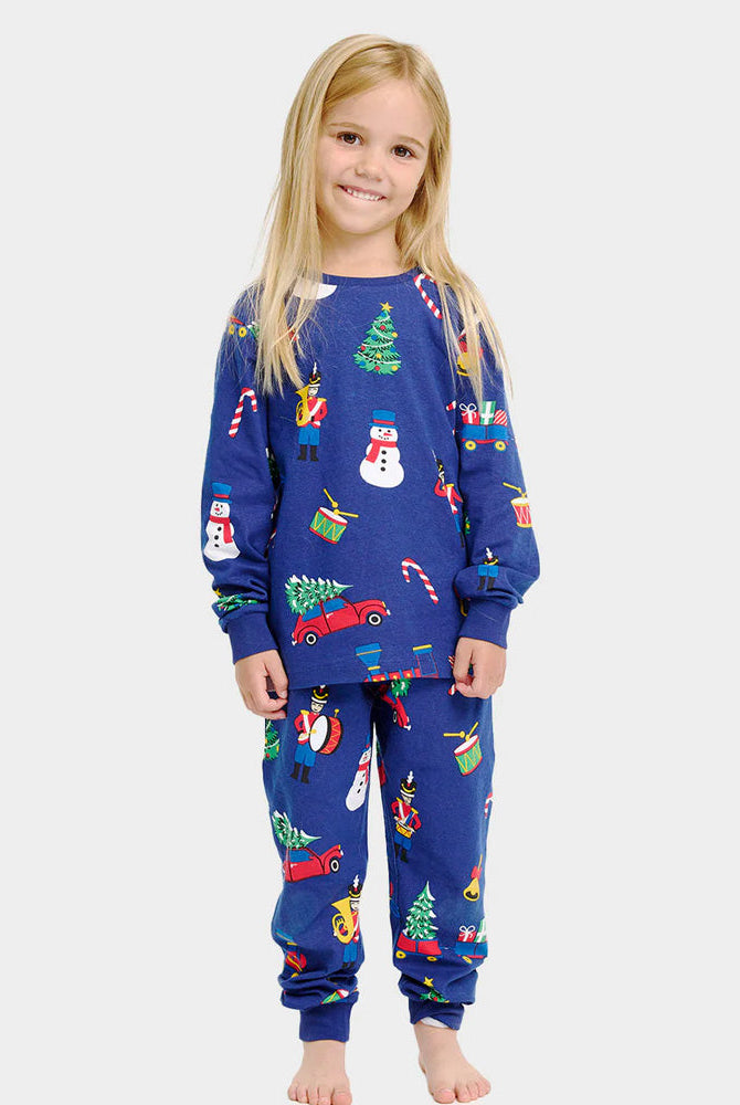 Pijama Navideña para Niños Juguetes Navideños