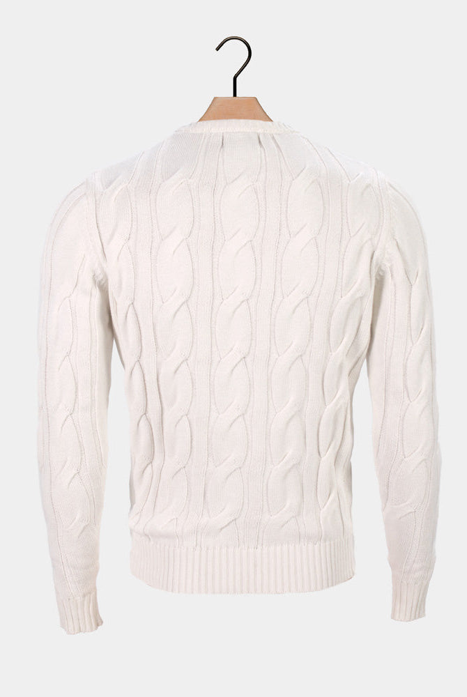 Suéter de Algodón Orgánico Snowfall Hombre