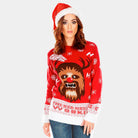 sueter Navideño Chewbacca Star Wars mujer