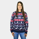 Suéter de Navidad para Mujer Renos y Motivos Navideños