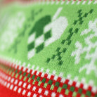 Suéter de Navidad con Luces LED Parejas Rojo con Árbol Navidad Detalle