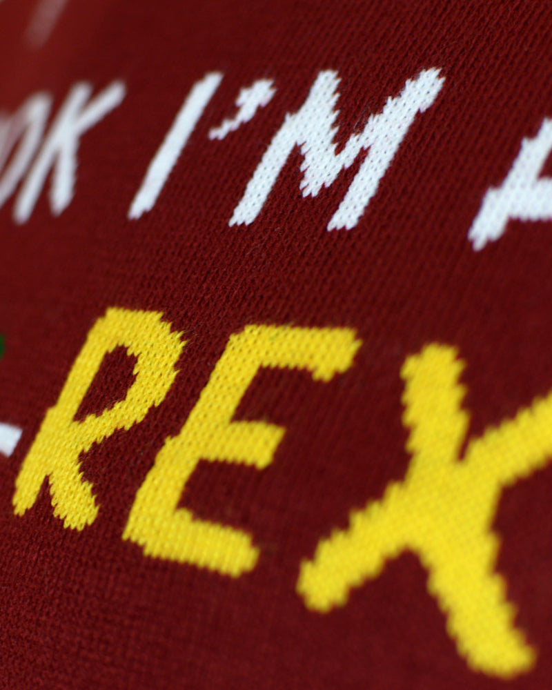 Suéter de Navidad Tree-Rex con Luces LED para Hombre Christmas