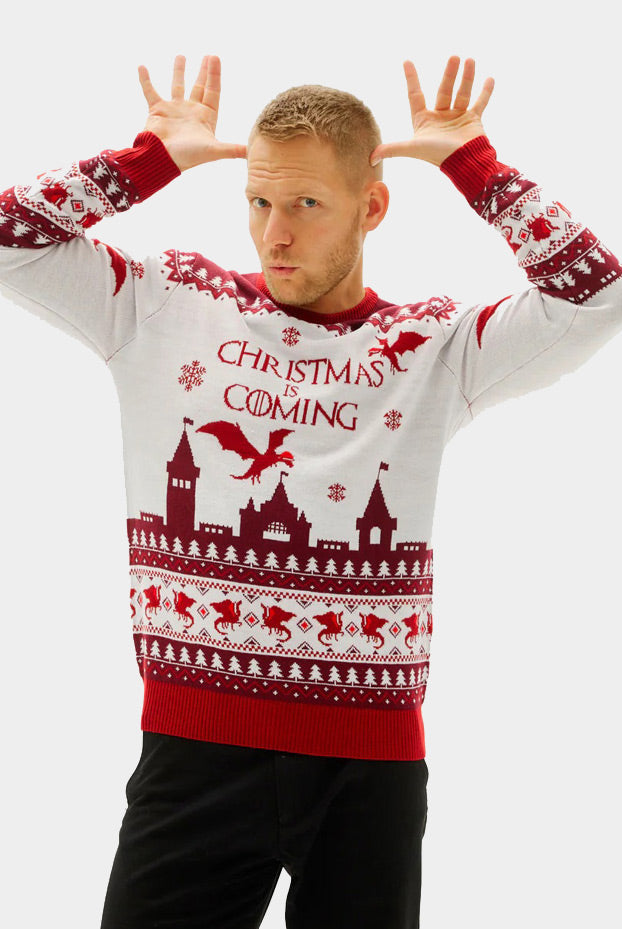 Suéter de Navidad para Hombre Christmas is Coming