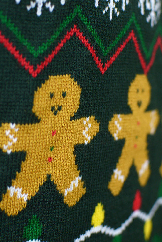 Suéter de Navidad Verde Hombre Happy Holidays