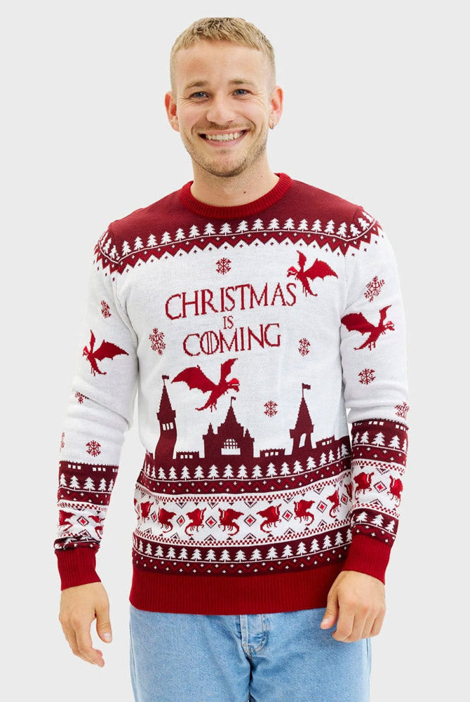 Suéter de Navidad Hombre Christmas is Coming
