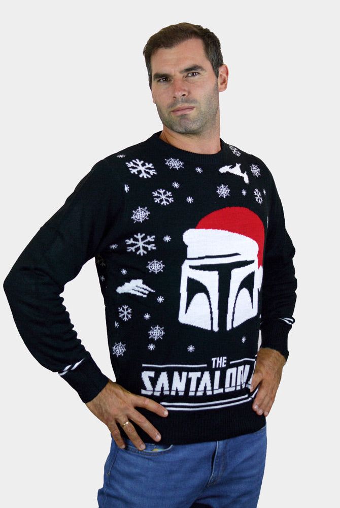 Suéter de Navidad The Santalorian para hombre