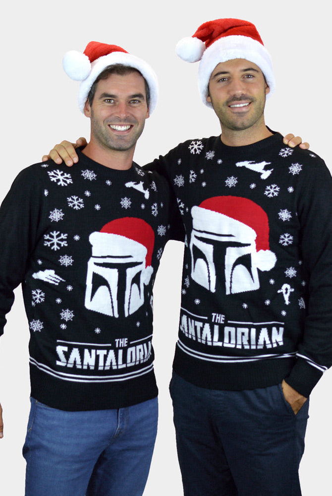 Suéter de Navidad para Hombres The Santalorian