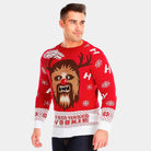 sueter de Navidad Hombre Wookiee