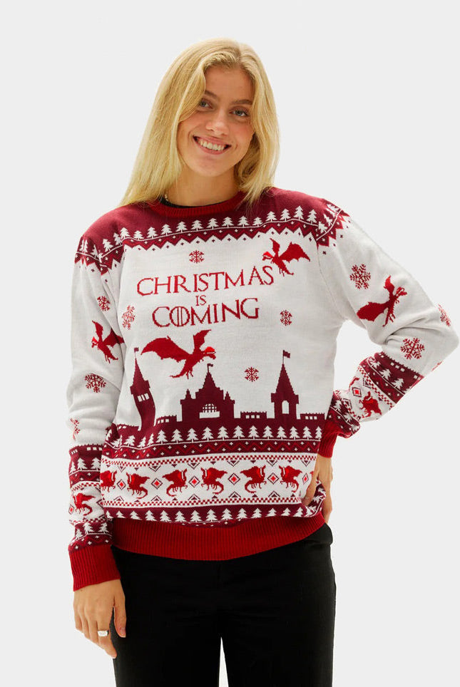 Suéter de Navidad para Mujer Christmas is Coming