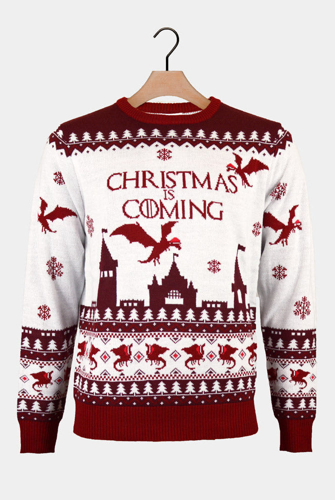 Suéter de Navidad Christmas is Coming para Mujer