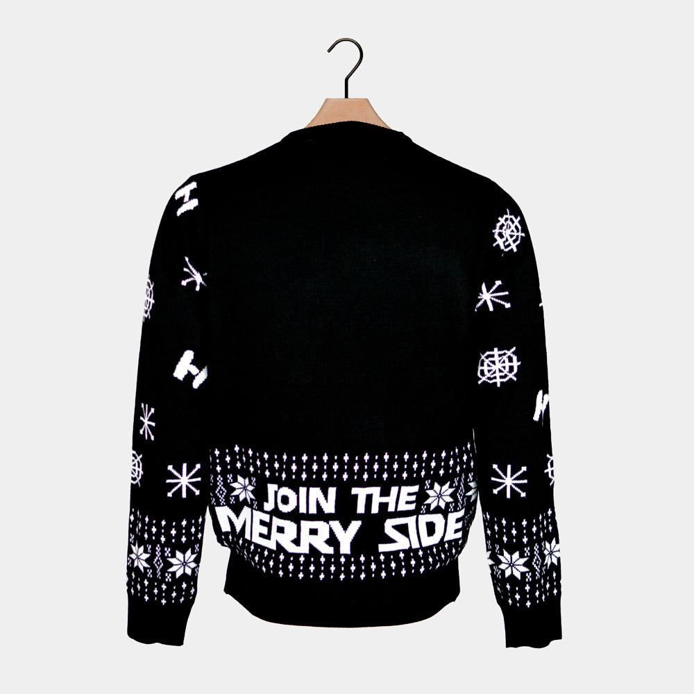 Suéter de Navidad para Mujer Join The Merry Side espalda