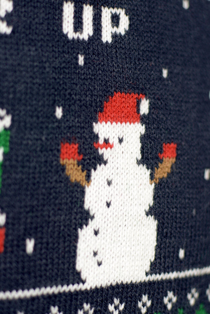 Suéter de Navidad para Mujer Vintage Gaming Muñeco