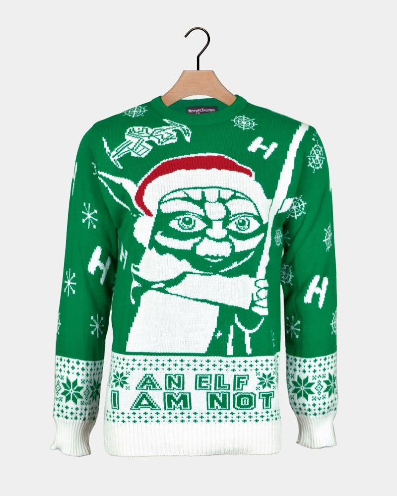 sueter de Navidad para Hombre Yoda Star Wars