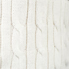 Suéter de Navidad Niña y Niño Elegante Blanco Renos Orgánico Algodón