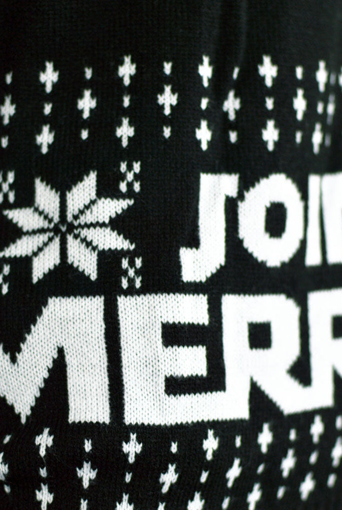 detalle Suéter de Navidad Parejas Join The Merry Side