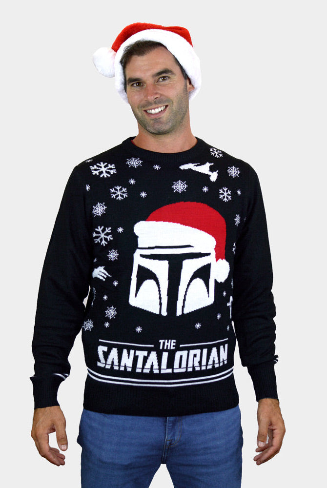 Suéter de Navidad Parejas The Santalorian hombre