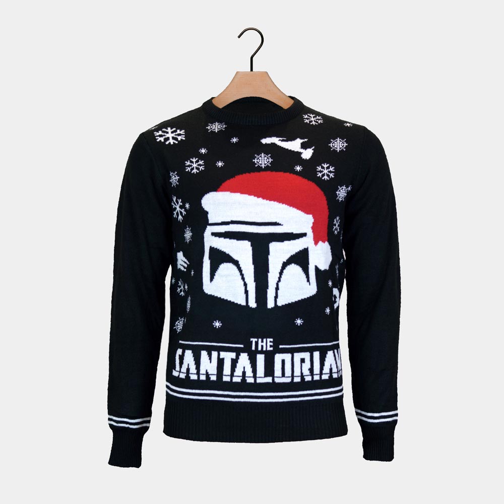 Suéter de Navidad Star Wars de Parejas The Santalorian