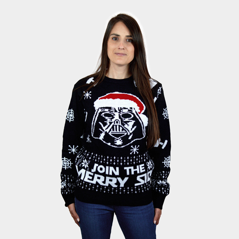 Suéter de Navidad Join The Merry Side para mujer