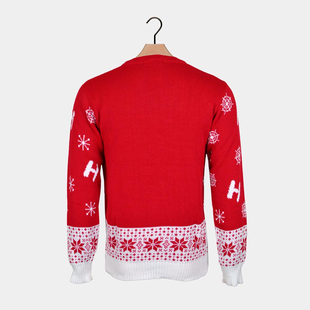 Suéter de Navidad Star Wars Wookiee espalda