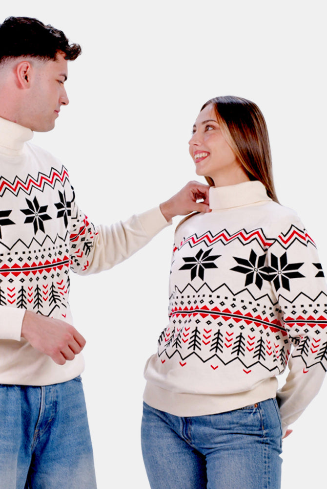 Suéter para Hombre de Algodón Orgánico Après-ski Pareja