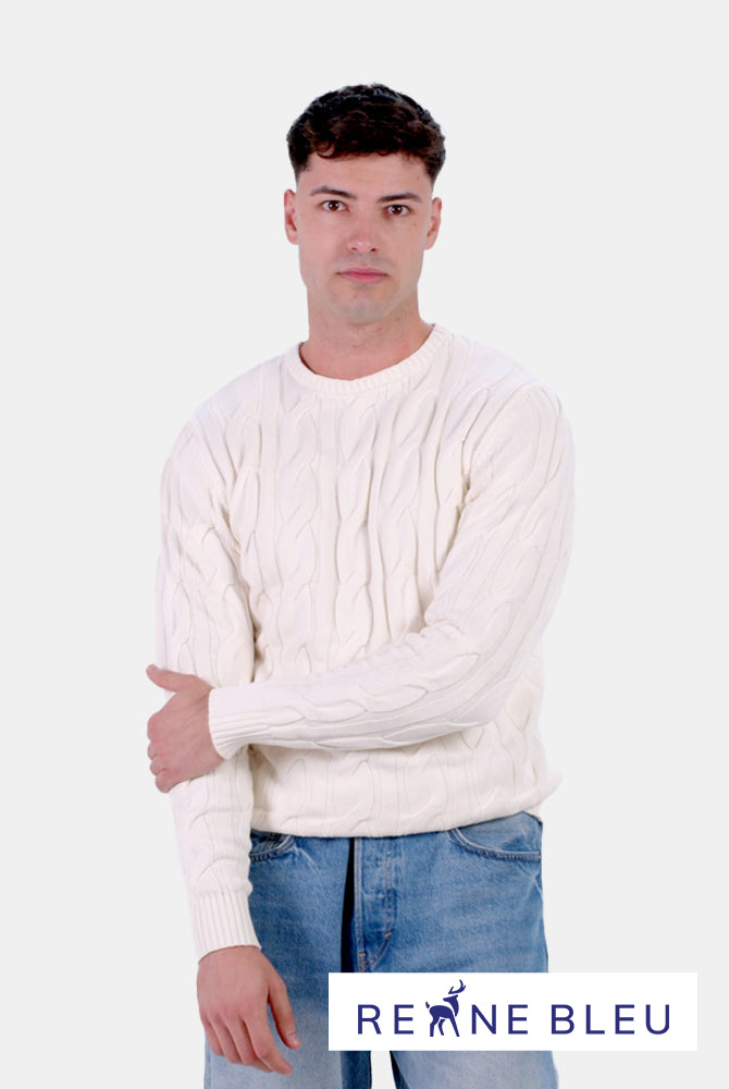 Suéter para Hombre de Algodón Orgánico Snowfall
