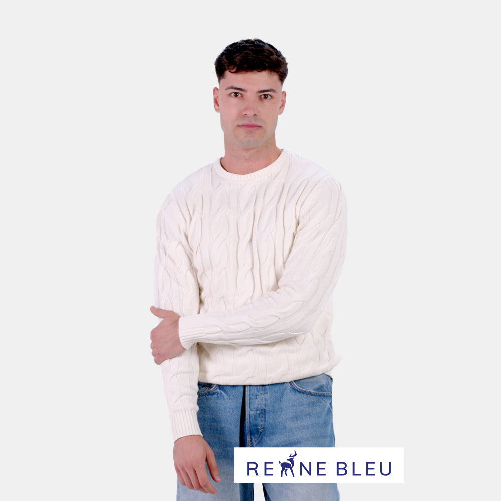 Suéter para Hombre de Algodón Orgánico Snowfall