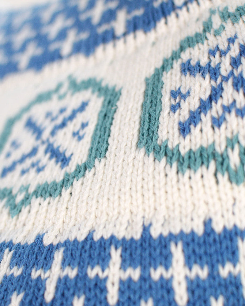 Suéter para Mujer de Algodón Orgánico Glacier azul