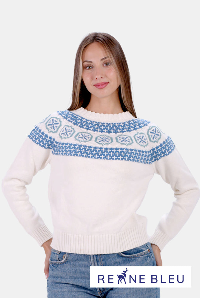 Suéter para Mujer de Algodón Orgánico Glacier