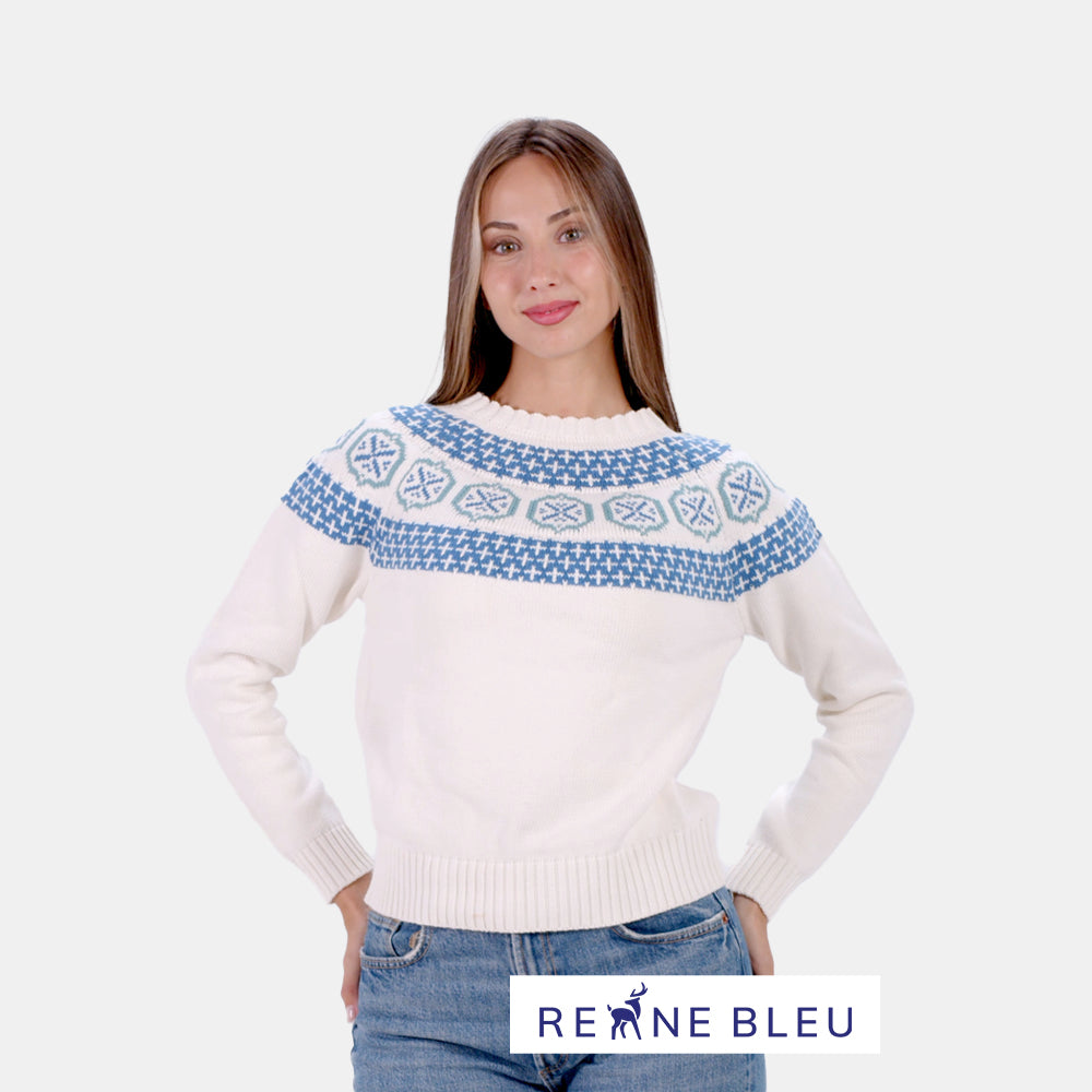 Suéter para Mujer de Algodón Orgánico Glacier