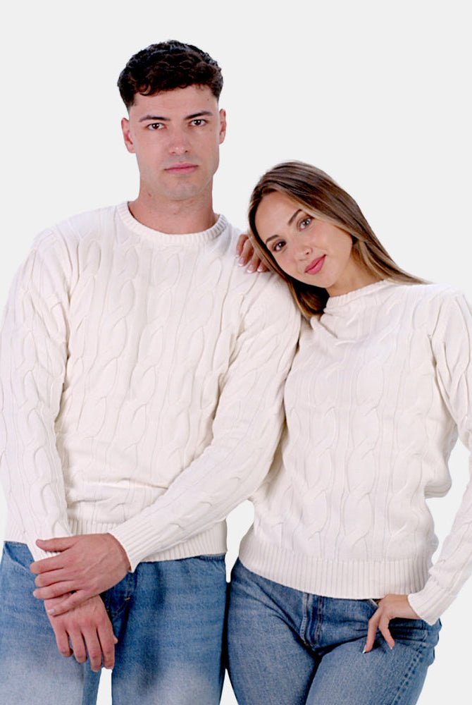 Suéter para Mujer Pareja Algodón Orgánico Snowfall