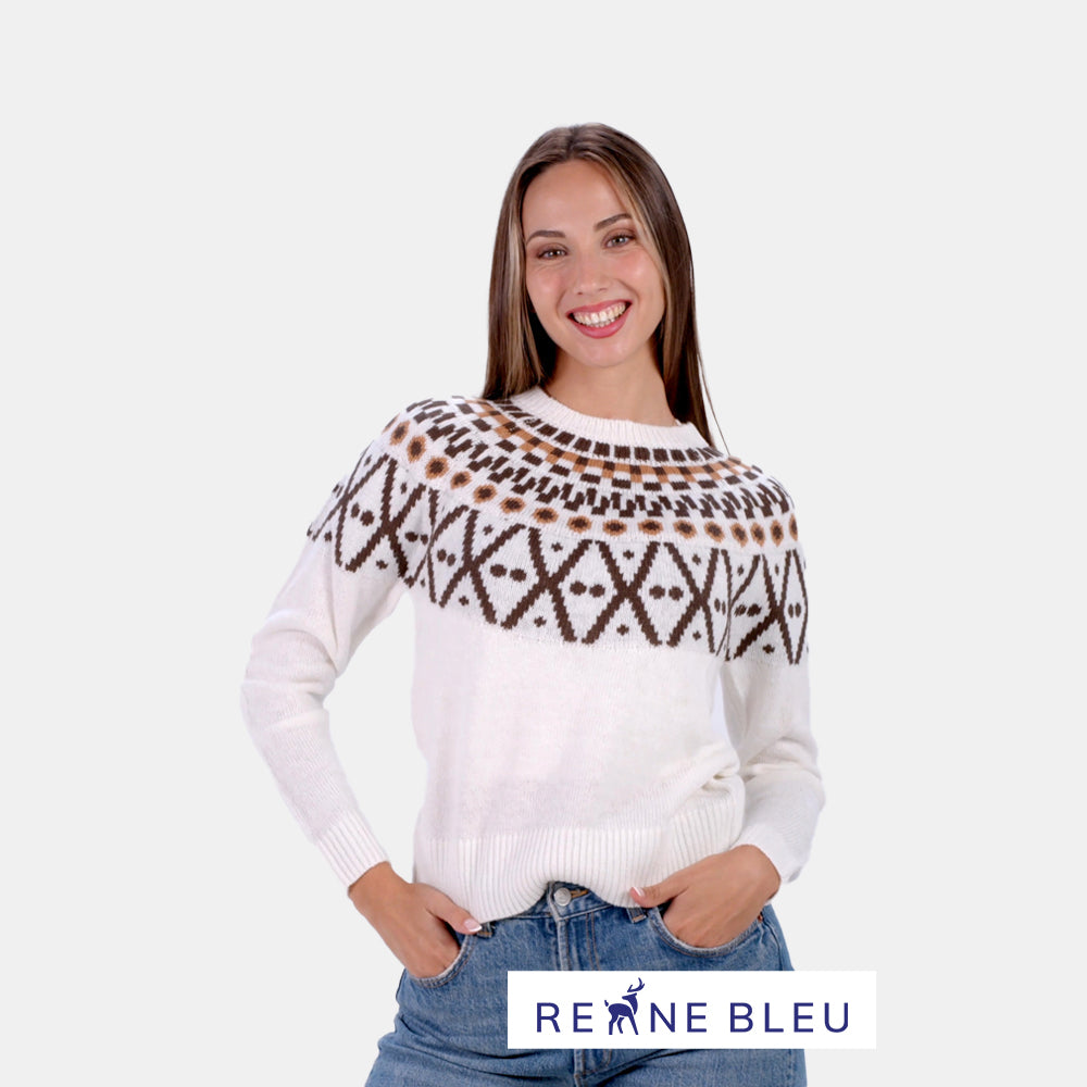 Suéter para Mujer de Lana Mohair Black Forest