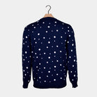 sueter Navideño para Hombre Merry Christmas and Happy New Year Espalda