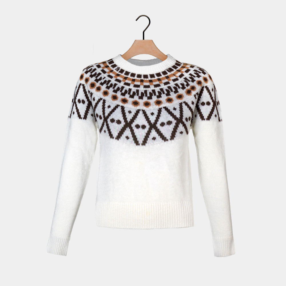 Suéter para Mujer de Lana Mohair Forest Black 
