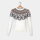 Suéter para Mujer de Lana Mohair Forest Black 
