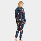 Pijama Navideña  Familia Jirafas Mujer
