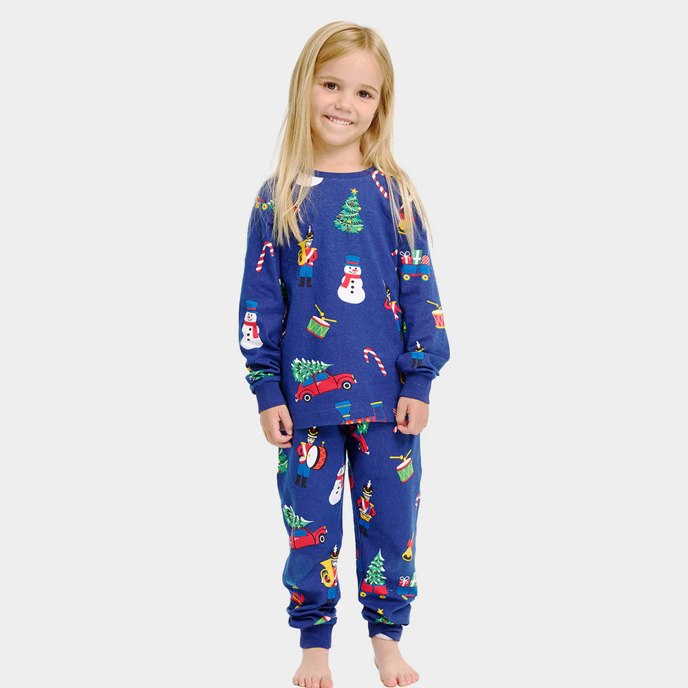 Pijama Navideña para Niños Juguetes Navideños
