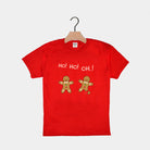 Playera Navideña para Niños Gingerbread