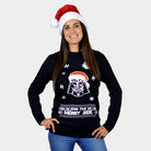 Playera Navideña Mujer Manga Larga Star Wars Darth Vader