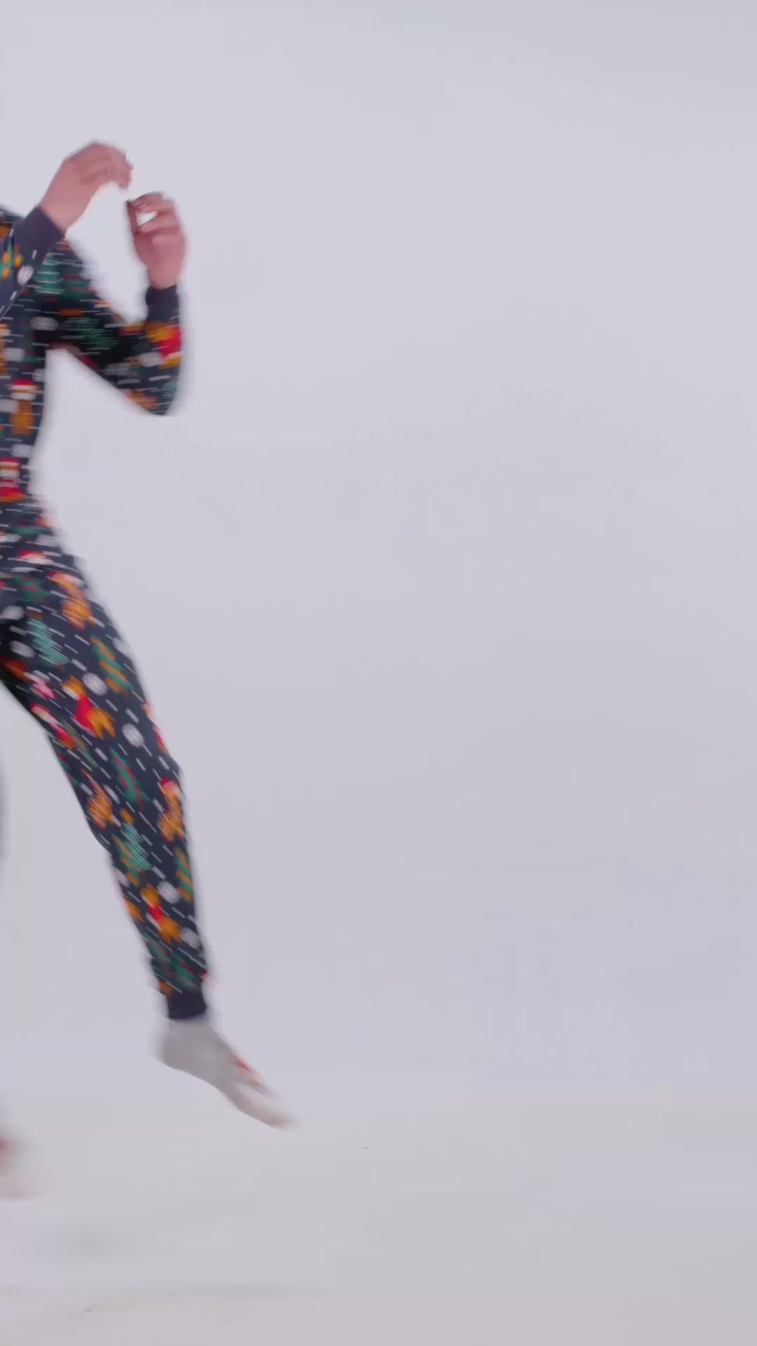 Pijama Navideña para Adultos Unisex Jirafas Algodón Orgánico
