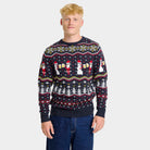 Suéter de Navidad para hombre Cheers Santa
