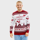 Suéter de Navidad Hombre Christmas is Coming
