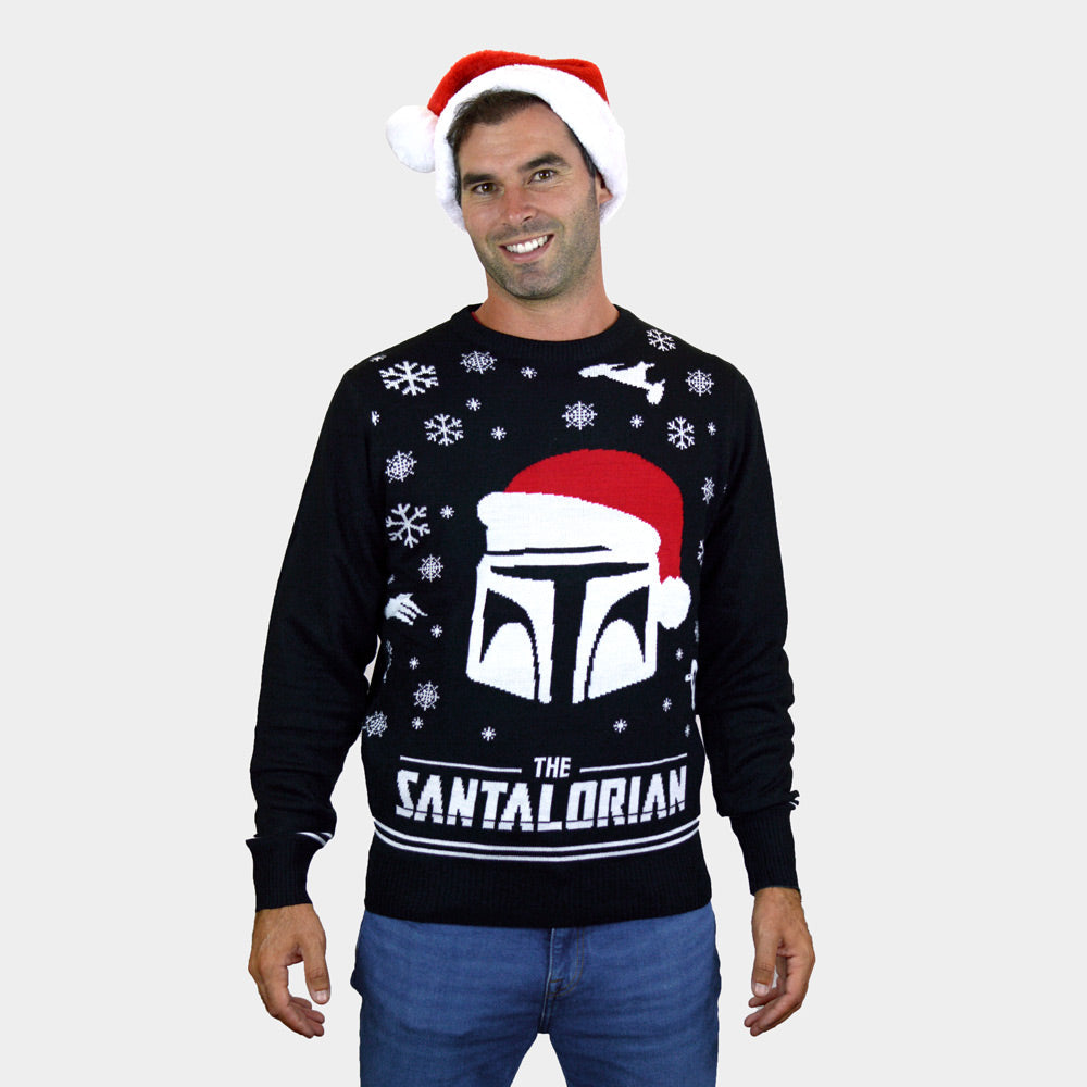 Suéter de Navidad Hombre The Santalorian